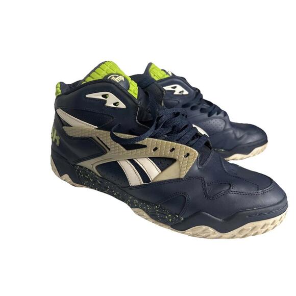 Reebok Pump Paydirt Mid V60291 Seattle Seahawks Pumps Size 13